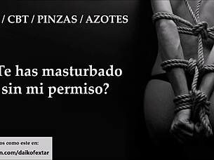 extreme joi cbt with pinches whips and slave humiliation