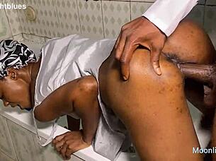 lucky plumber hooks up with skinny beauty once