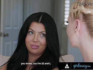 Conflicted Lesbian Holly Day Consults Caring Milf Serene Siren