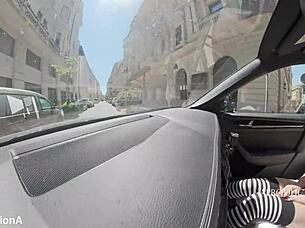 I wet panties golden shower car mouthful