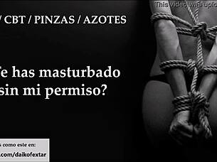 extreme joi cbt with pinches whips and slave humiliation