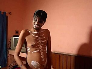 Desi Ghost Ravages Beautiful Village Wife's Shaved Pussy