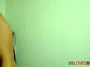 blackmailing dumb brunette lana rhoades in garage punishment ride