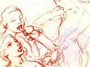 discover vintage erotic art from retro antique collections