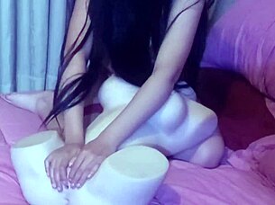 skinny latina teen creampied after tantaly doll threesome