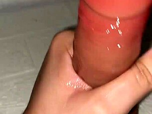 i handstroke my dildo till it throbs hard