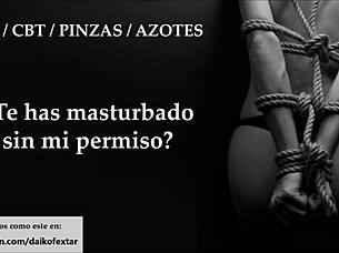 extreme joi cbt with pinches whips and slave humiliation