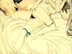 wow check out these vintage erotic retro drawings!
