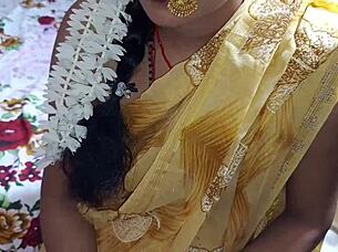 Devar tricks bhabhi into all-night Hindi moaning fuckfest