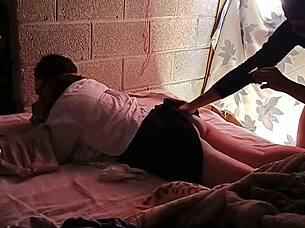 Student sneaks hidden cam anal with stepdad voyeur HD
