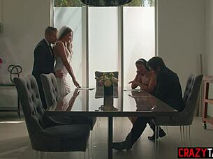 Horny Bride Gizelle Blanco's Shameless Big Ass Fuck Before Witnesses