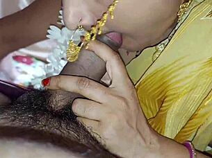 Devar tricks bhabhi into all-night Hindi moaning fuckfest