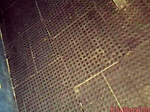 CORNO watches REDHEAD WIFE suck CUM in PUBLIC TOILET