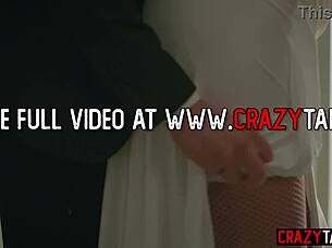 Horny Bride Gizelle Blanco's Shameless Big Ass Fuck Before Witnesses