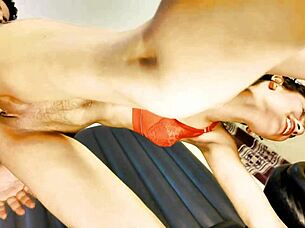 Uttaran20's Passionate FHD Threesome with Skinny Brunette Girls