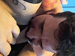Letting my hot friend fuck me deep and raw!