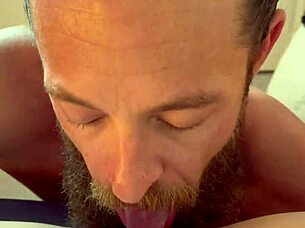 Laney Grey's Petite Blonde Body Stretches on 10 Inch Monster Cock