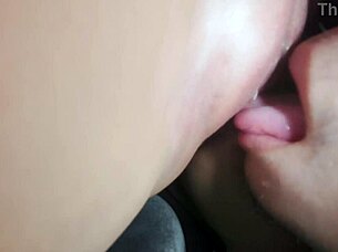 thai student gets pussy licked before creampie pounding