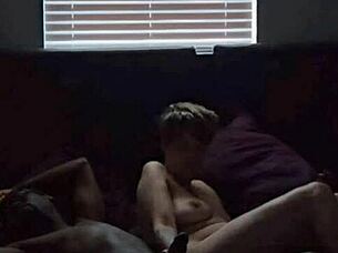 i play with big titted lesbian taking massive bbc