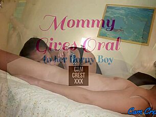 Mature Delivers Intense Long Blowjob