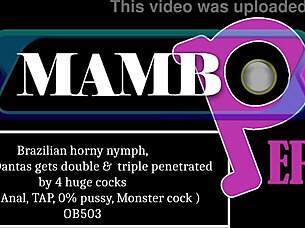 brazilian nymph bianca dantas double dap anal monster cocks balls deep