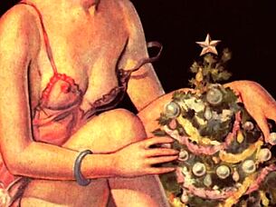Vintage Christmas erotic fantasy explodes with retro passion!