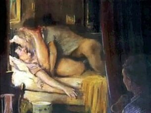 Vintage Christmas erotic fantasy explodes with retro passion!