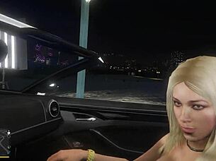 gta 5 pov banging street hooker in the car backseat