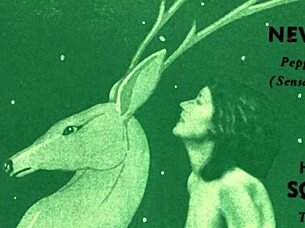 Vintage Christmas erotic fantasy explodes with retro passion!