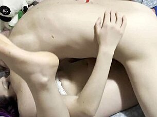old man's monster cock stretches sweet teen's tight pussy raw