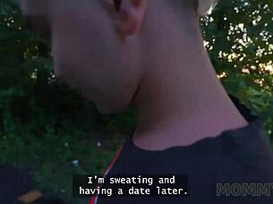 russian cougar malusha parkside huge cock quickie fuck