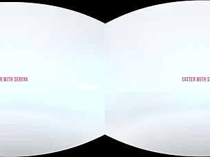 serena santos vrallure easter big tits toy masturbation 😍🍫