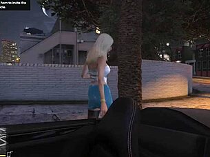 gta 5 pov banging street hooker in the car backseat