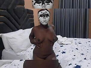 toilet booty pound on ebony lady banks