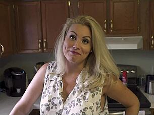 stepmom coco vandi, fuck your military son's cock on leave?