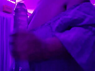 BIG TITS BBW WORSHIPS HUGE BLACK COCK WITH DILDO TOYS