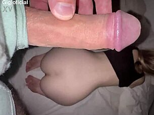 tried my girlfriend's ass and her butthole looks super sexy
