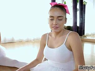 Hey, two Russian teen ballerinas spark titans fire in dorm party woods?