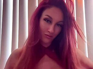 italian milf artemisia love bounces her juicy big tits