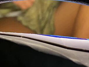 Que brisa she rides him raw flexing tight wet pussy no cap