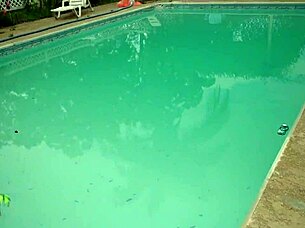 trailer trash hosts energetic pool bash gathering