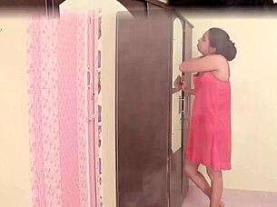 horny indian beauty accidentally fucks young stud
