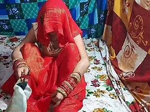 indian housewife bangs lover dirty in the bedroom uhmm