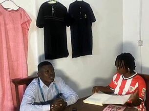 Fake tailor shop banging with huge cock to finish my dress on time