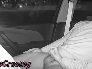 heart pounding as french slut deepthroats stranger cock publicly for cuckold thrill misscreamy