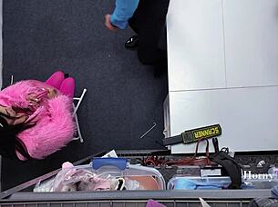 shoplifter sofie reyez pays with horny petite blowjob for heels ryan mclane