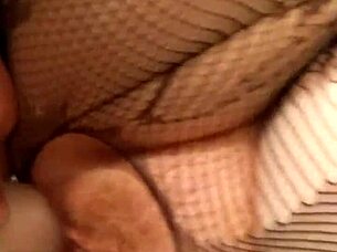 masked ginger bbw wife teases with big tits play