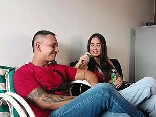 long chat ends with deep creampie fuck full story homemade latina