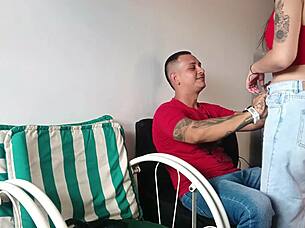 long chat ends with deep creampie fuck full story homemade latina