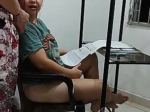 A curvy colombian babe trades homework help for intense anal domination roleplay